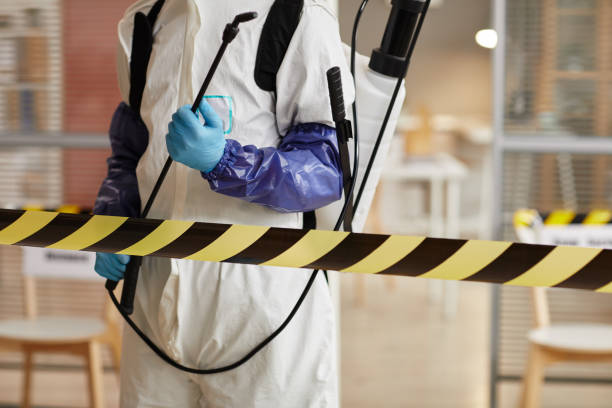 Professional Hoarding Cleanup technician working in Marlboro, NJ